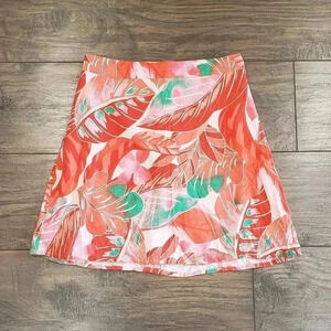 GB Tropical Floral Print Skirt Size Small